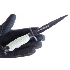 Нож JB SILEX Titanium : Стилет длинный.Серая рукоятка Esclapez 7DLTG