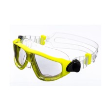 Очки-полумаска ARGO , прозрачный силикон, желтая рамка, прозрачные линзы IST G25NY