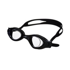Очки для плавания LEADER затяжка QuickFIT, покрытие Аnti-FOG, рамка/линза -черная/светло-серая Saeko P430AV05213